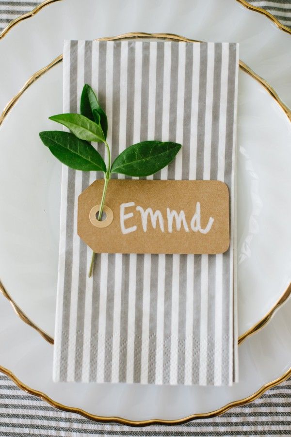 Rehearsal Dinner Placecards