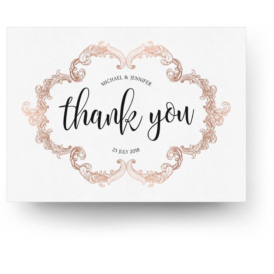guide what to say in wedding thank you cards